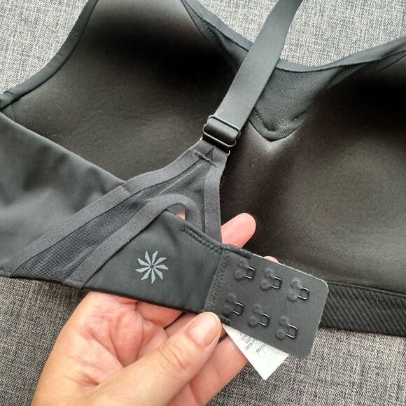 Athleta Women's Advance Sprint Bra Color Black Size 34D - Picture 4 of 9